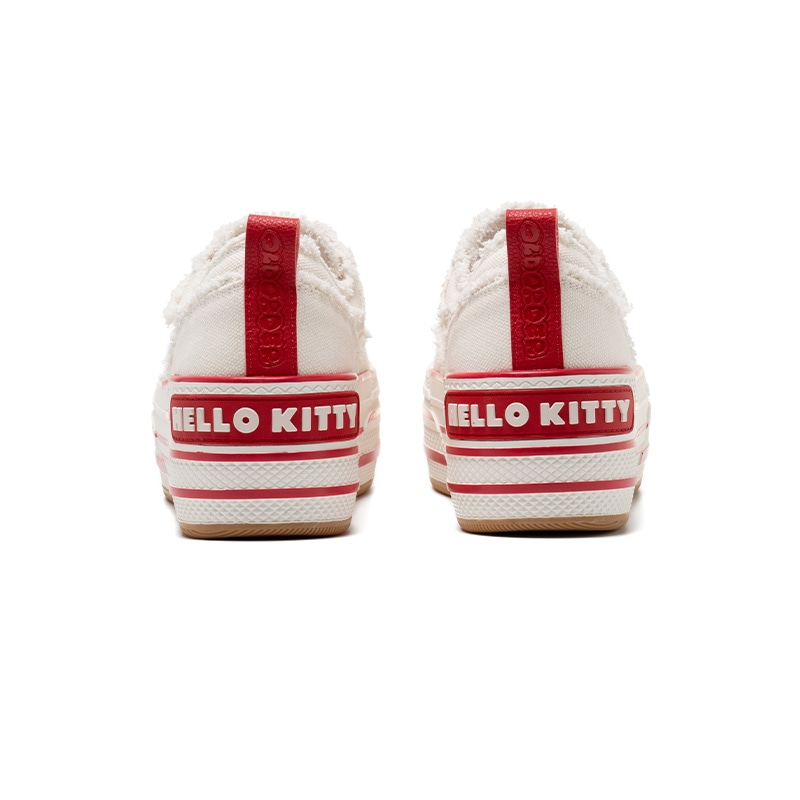Old Order Hello Kitty x OLD ORDER Low Top White Red — фото 3