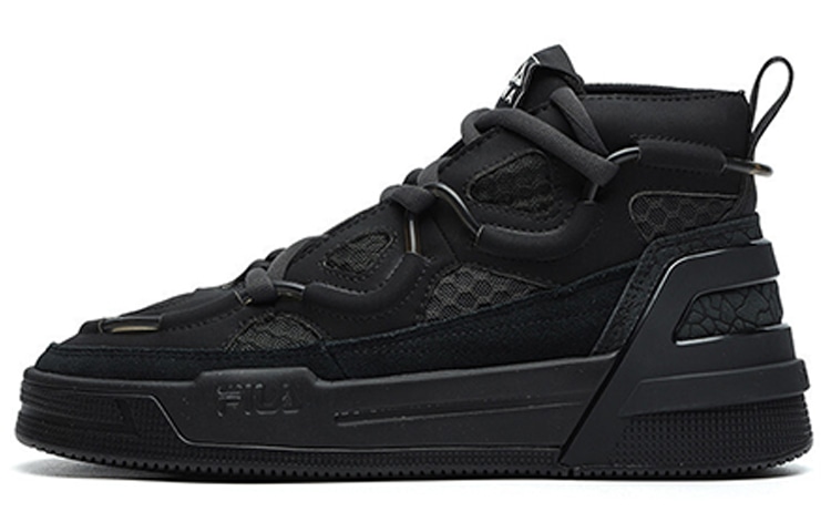 FILA Retro Basketball Shoes Black