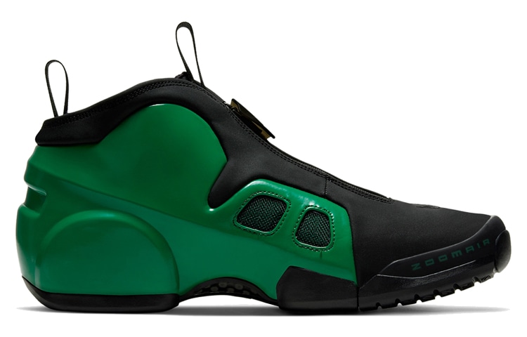 Nike Flightposite Air 2 Black Green — фото 1