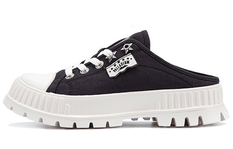Palladium Palla Shock Mule Black White