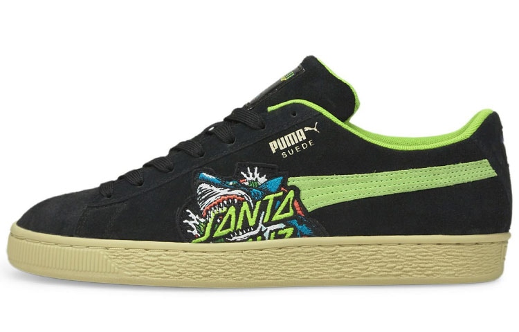 PUMA/彪马 Santa Cruz x PUMA Suede Black Green