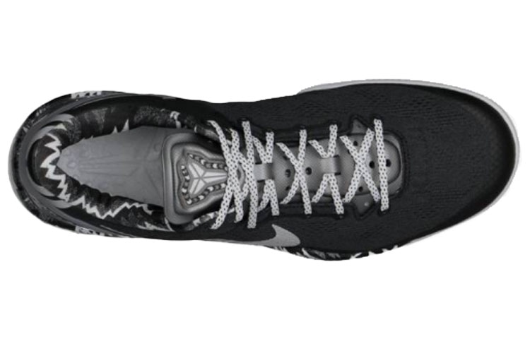 Nike Kobe 8 System PP Black Silver — фото 3