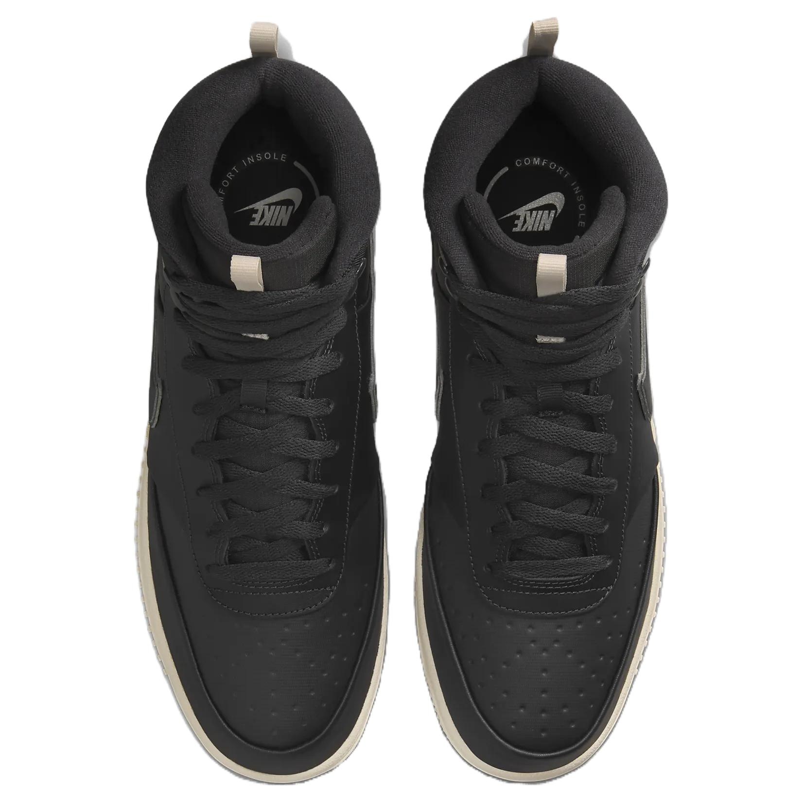 Nike Court Vision Mid Black — фото 3
