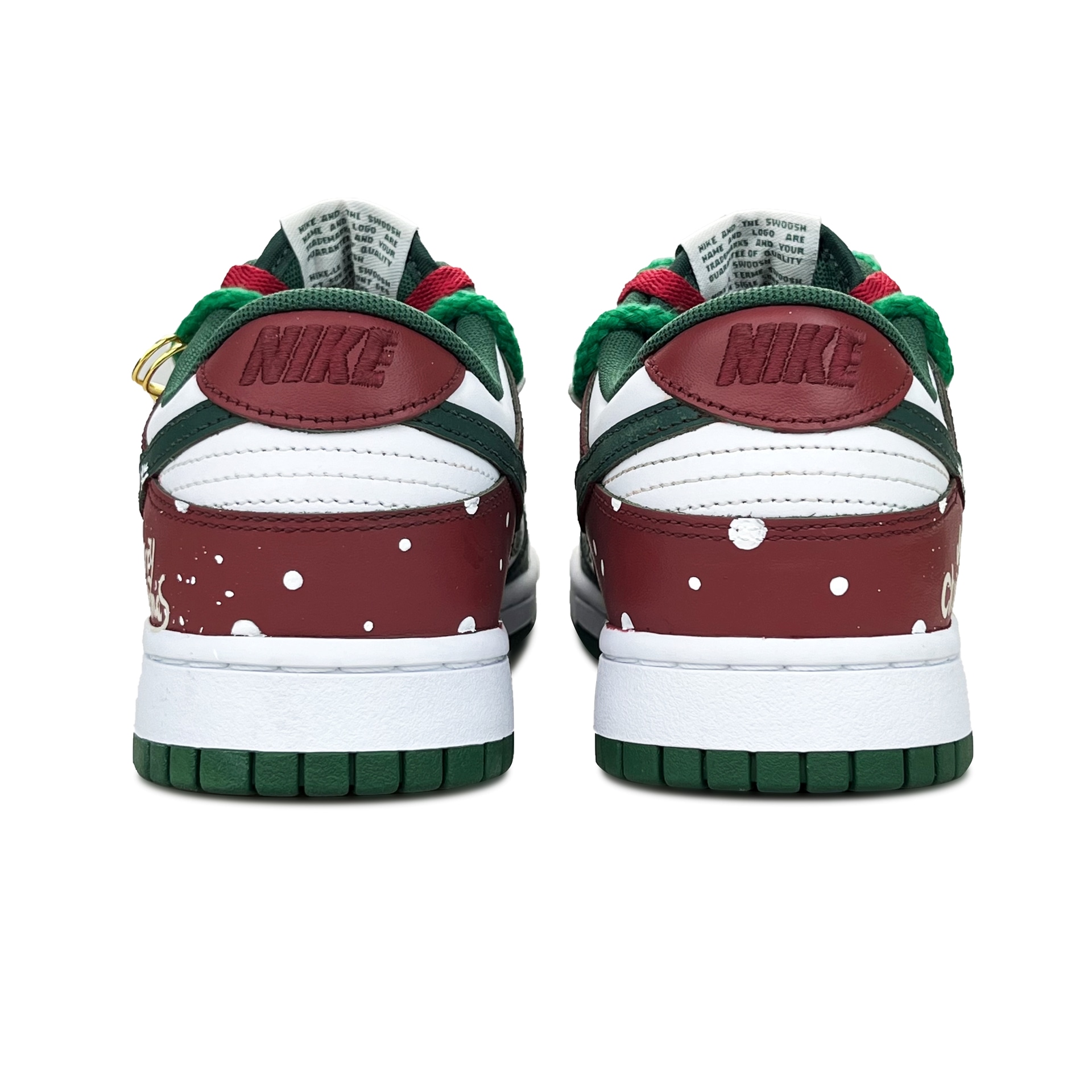 Nike Dunk Low Christmas Camp Green — фото 3