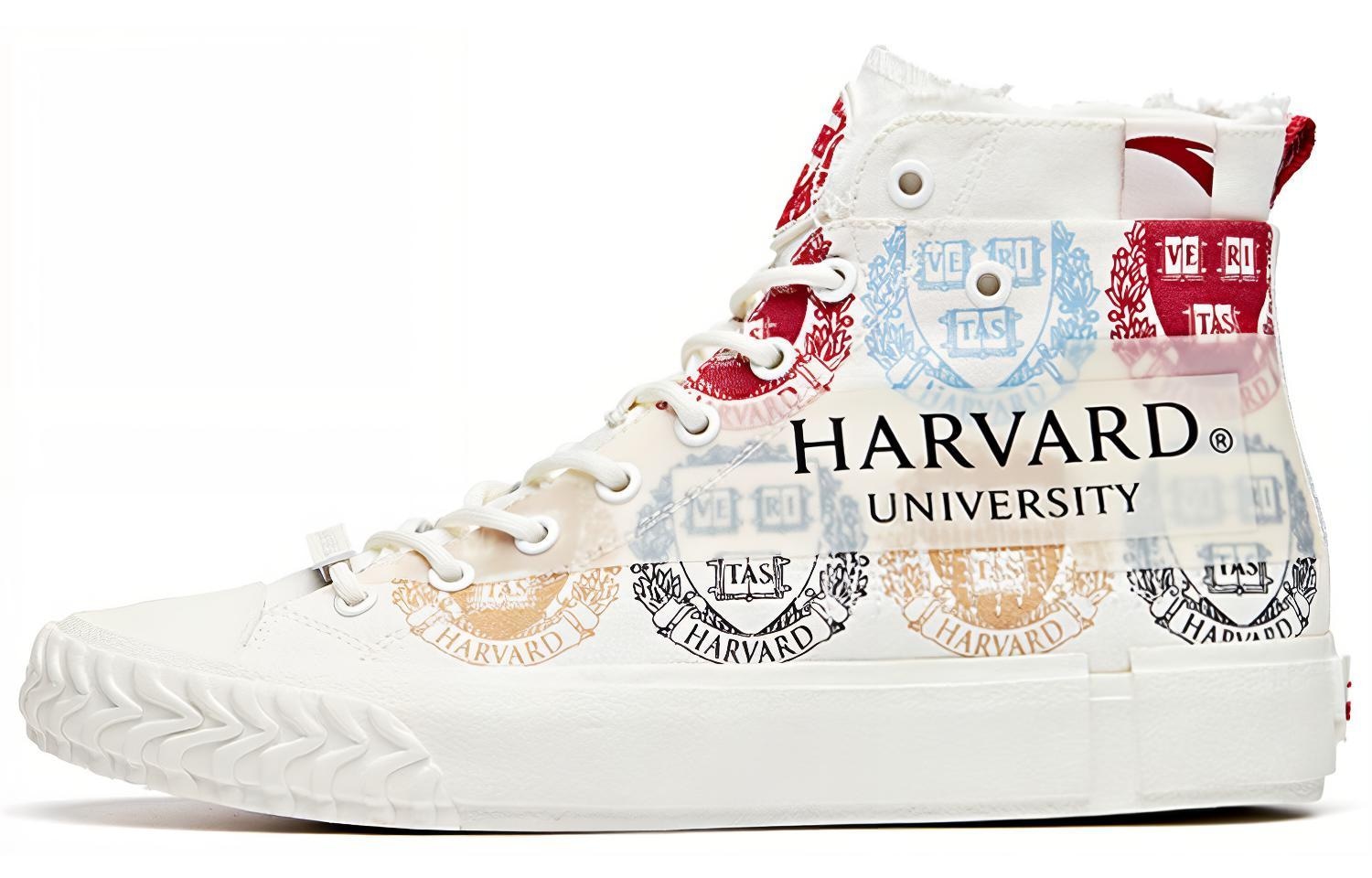 安踏 Anta Harvard High-Top Canvas Women's White