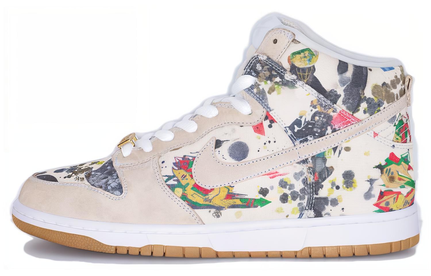 Кроссовки Nike Supreme x Nike Dunk SB "Rammellzee"