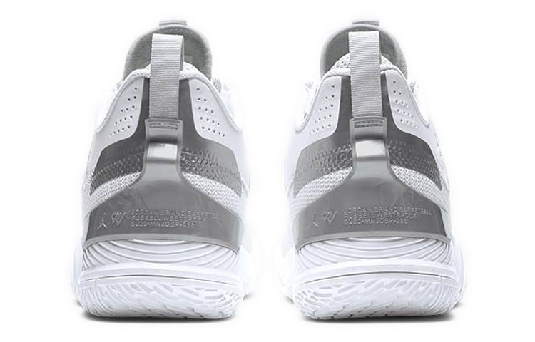 Jordan One Take 1 Westbrook Mid White Grey — фото 3