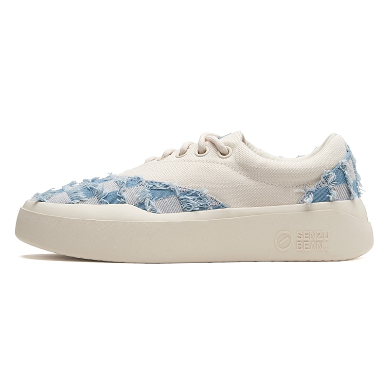 senzubean Low Top Sneakers Blue White