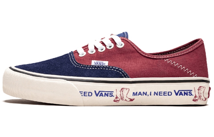 Кроссовки Vans Authentic Brown Blue