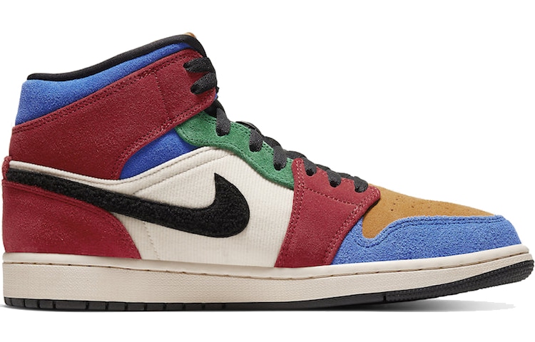 Jordan Blue The Great x Air Jordan 1 Mid Fearless — фото 1