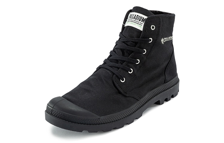 Palladium Pampa Hi Organic II Black — фото 1