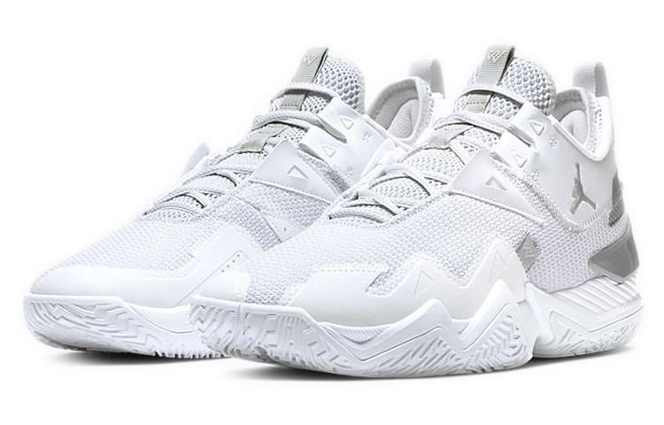 Jordan One Take 1 Westbrook Mid White Grey — фото 2