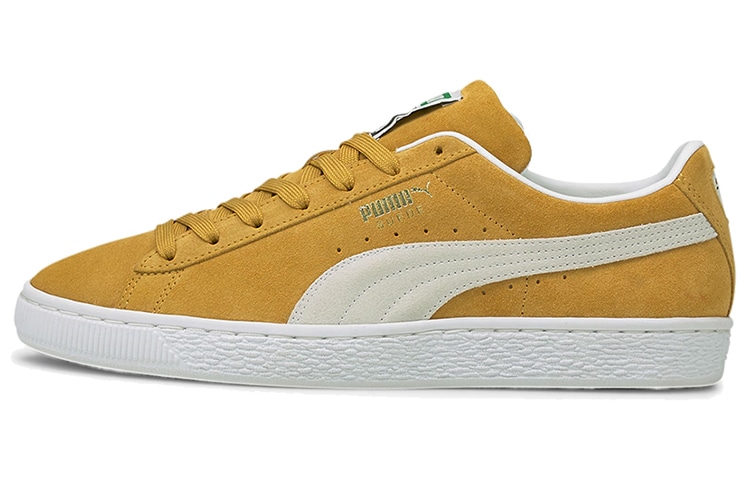 PUMA/彪马 PUMA Suede Classic XXI Yellow Khaki White