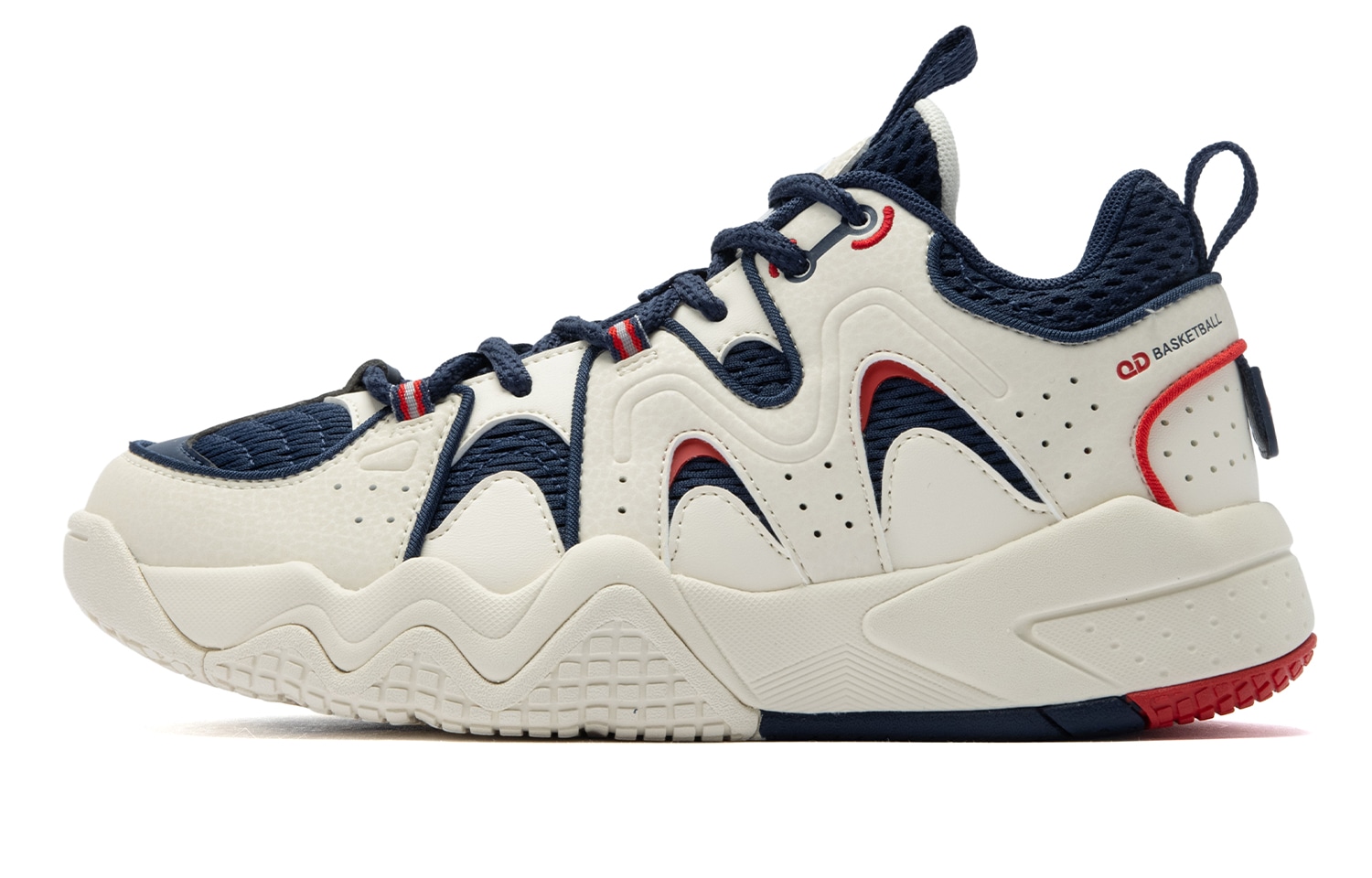 Jordan Mid Basketball Sneakers Women's Beige Blue