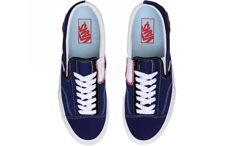 Vans Slip-On Cap Blue — фото 3