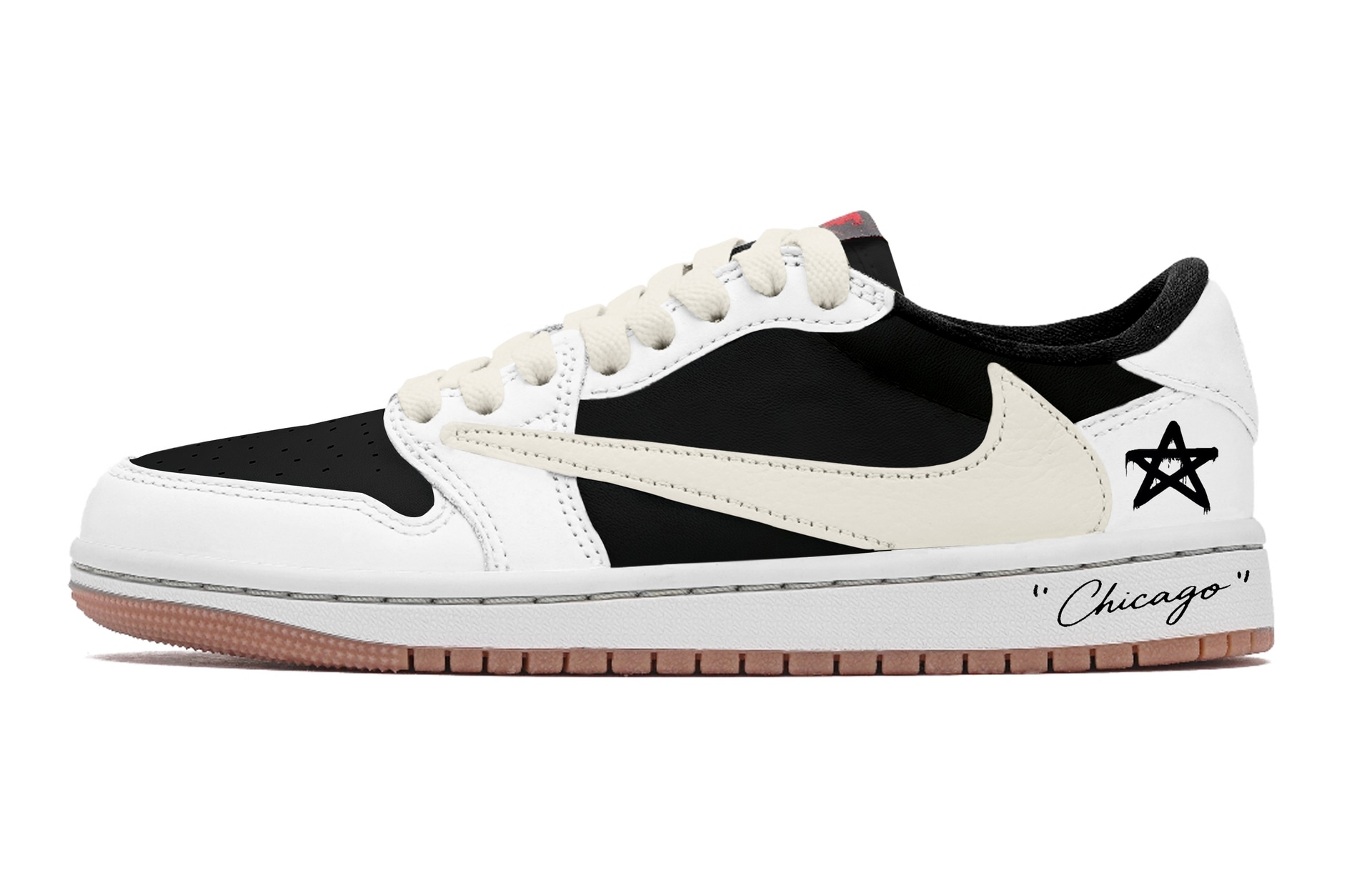 Travis Scott x Jordan Air Jordan 1 Low White