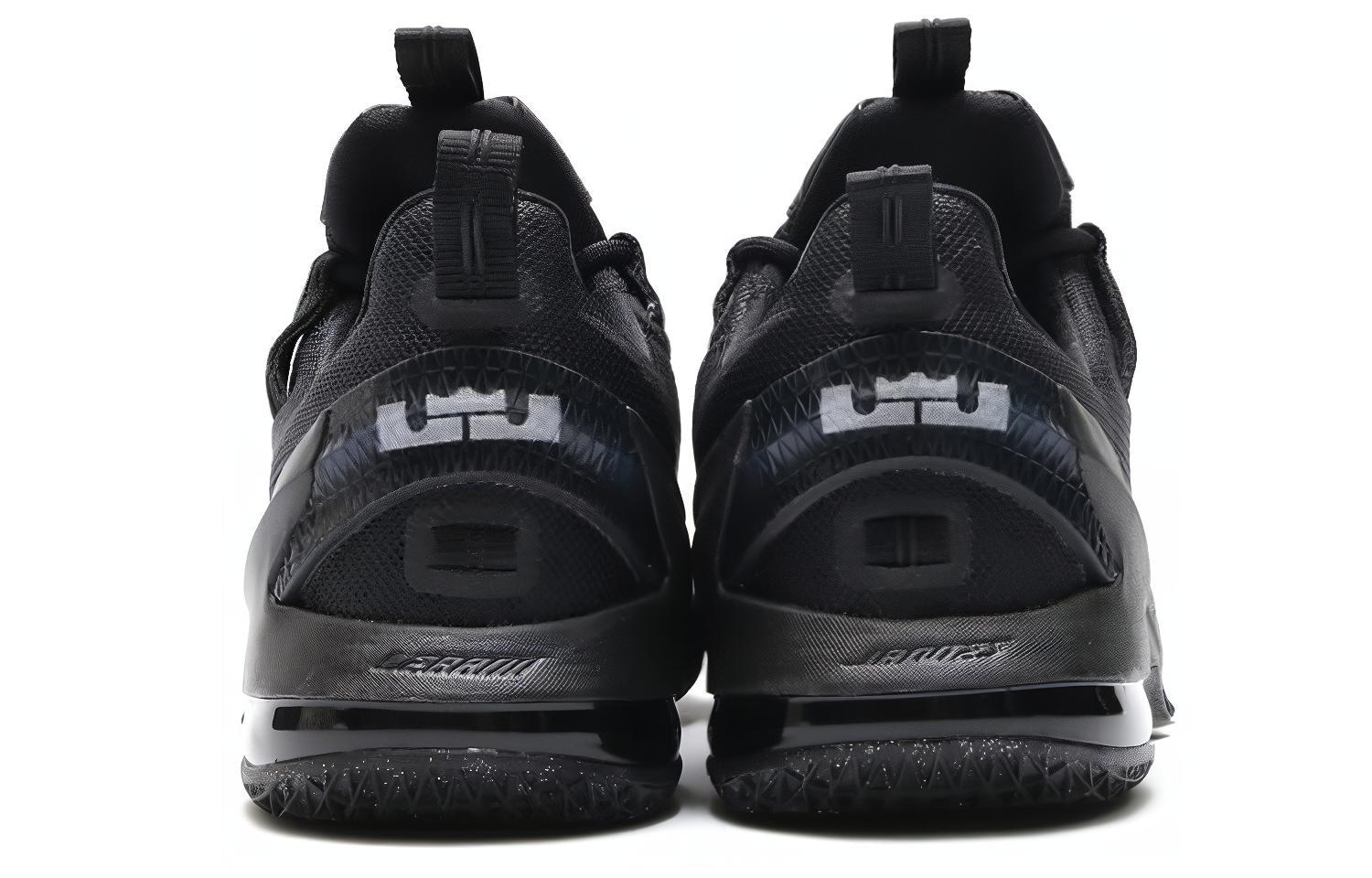 Nike Lebron 13 Low "Triple Black" — фото 4