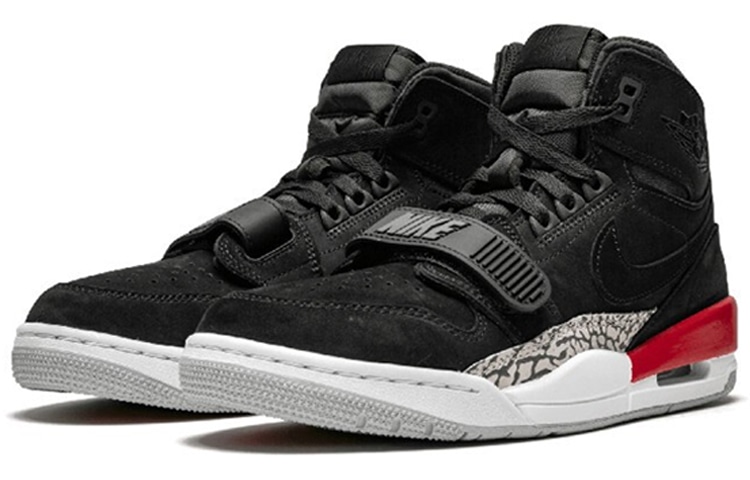 Jordan Legacy 312 Black Suede — фото 2