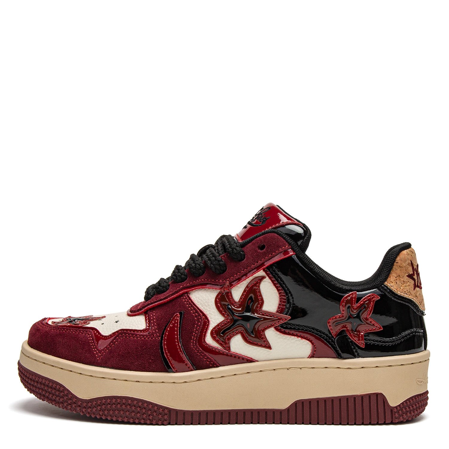 Кроссовки Youthloser Burgundy Low Sneakers
