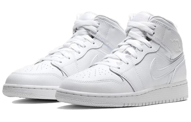 Jordan Air Jordan 1 Mid GS White — фото 2