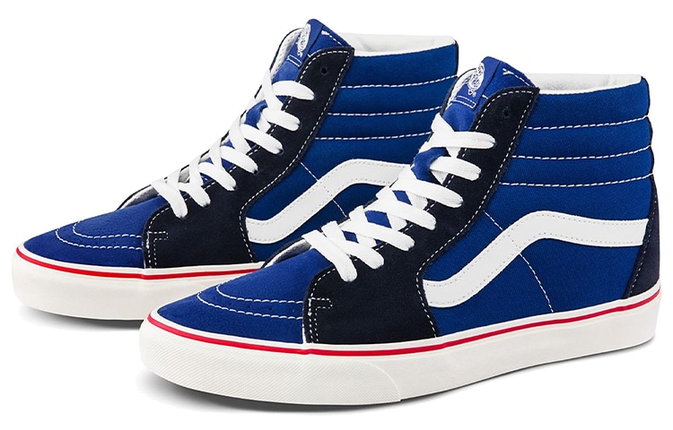 Vans SK8-Hi Blue Black — фото 1