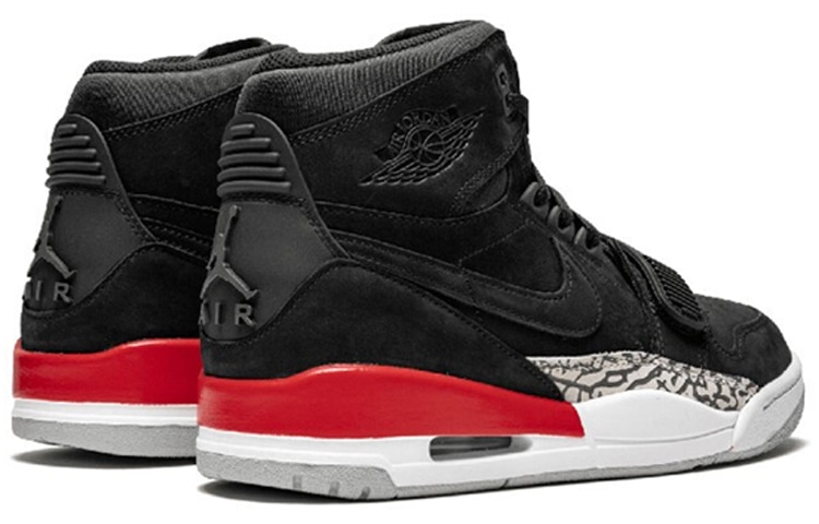 Jordan Legacy 312 Black Suede — фото 3