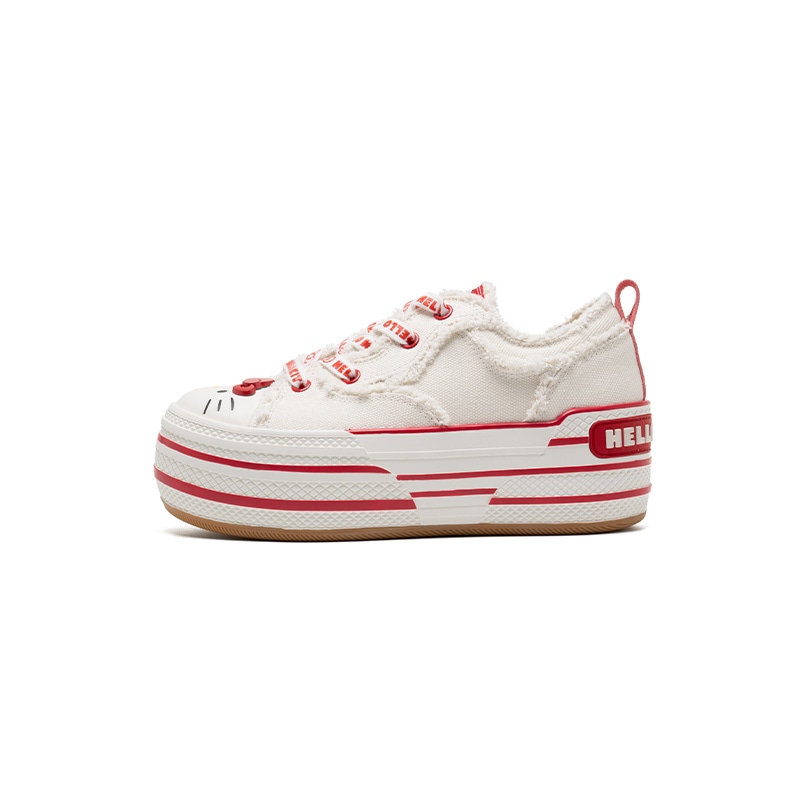 Old Order Hello Kitty x OLD ORDER Low Top White Red