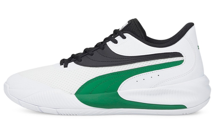 Puma Triple Low White Green