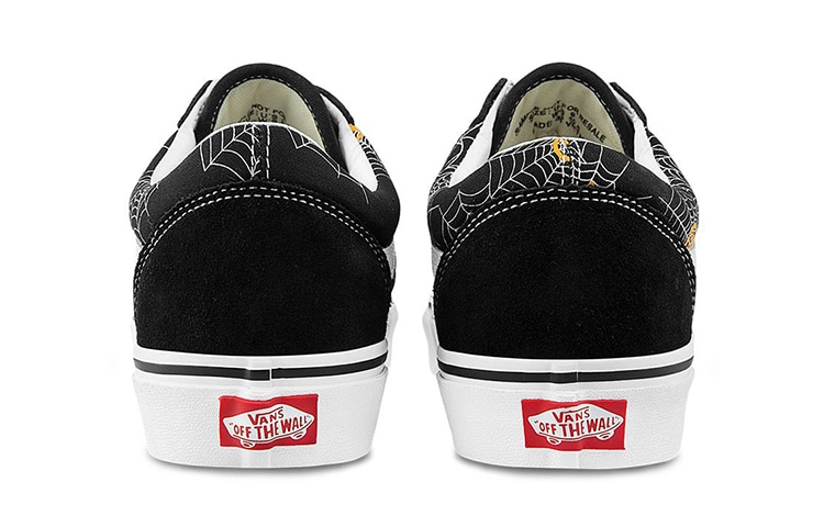 Vans Old Skool Black White Yellow — фото 4