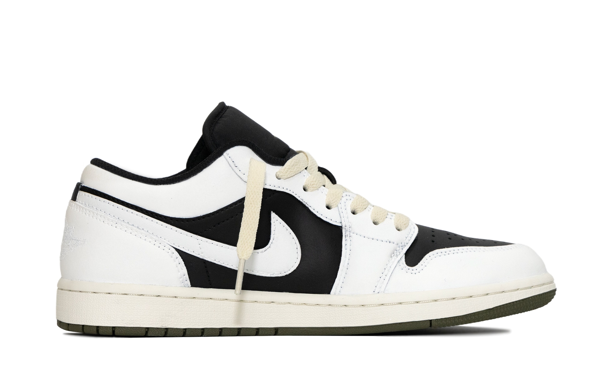 Jordan Air Jordan 1 Low OG "Black Green Olive" — фото 2