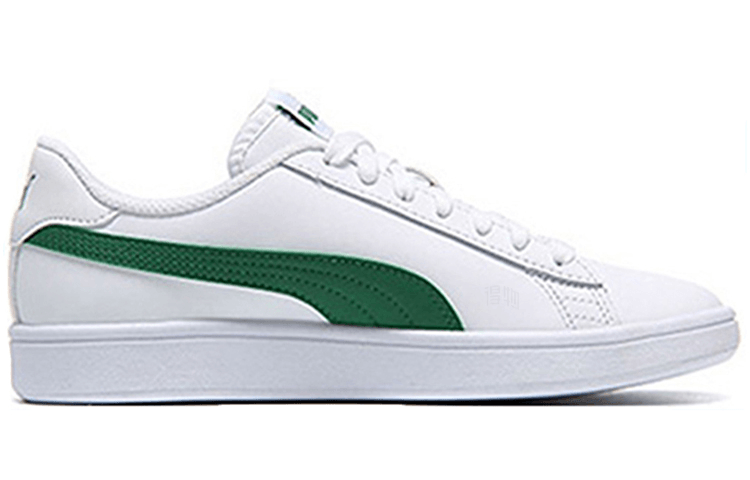 Puma Smash V2 L White Green — фото 1