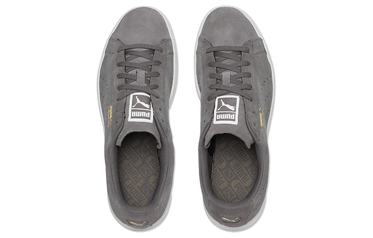 Puma Court Star Suede Grey White — фото 3
