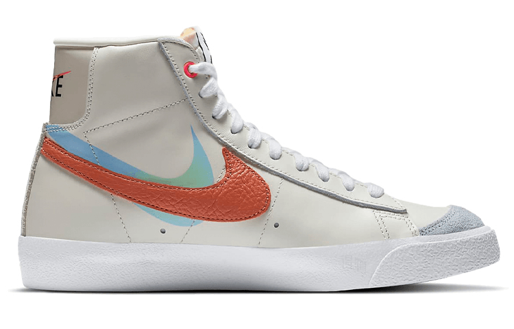 Nike Blazer 77 Mid White Red Blue — фото 1