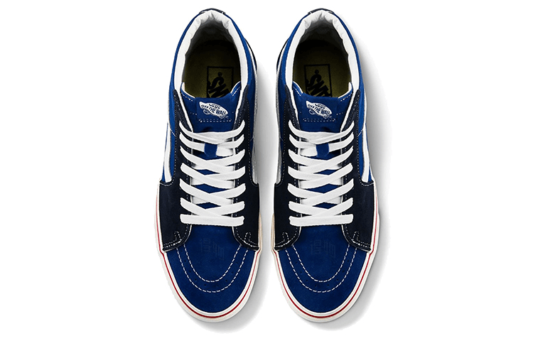Vans SK8-Hi Blue Black — фото 2