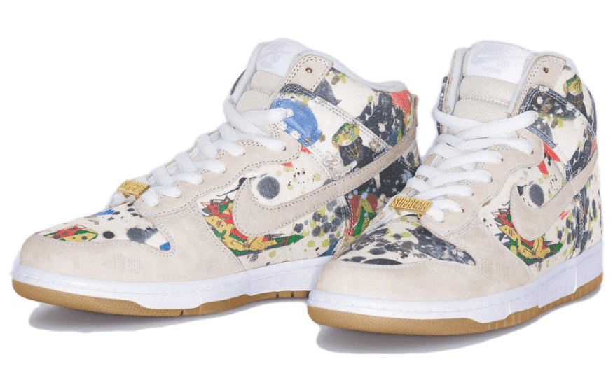 Nike Supreme x Nike Dunk SB "Rammellzee" — фото 1