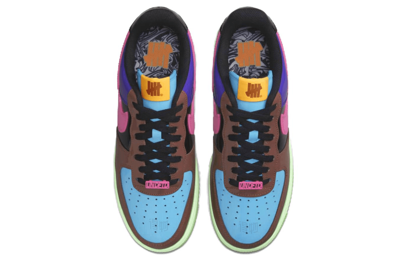 Nike UNDEFEATED x Nike Air Force 1 Low SP "Pink Prime" — фото 2
