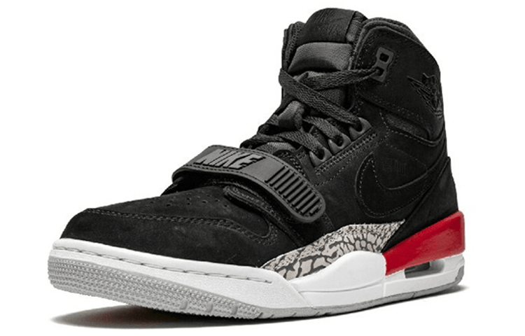 Jordan Legacy 312 Black Suede — фото 1