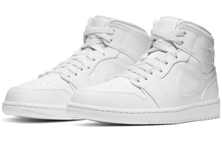 Jordan Air Jordan 1 Mid White 2020 — фото 2
