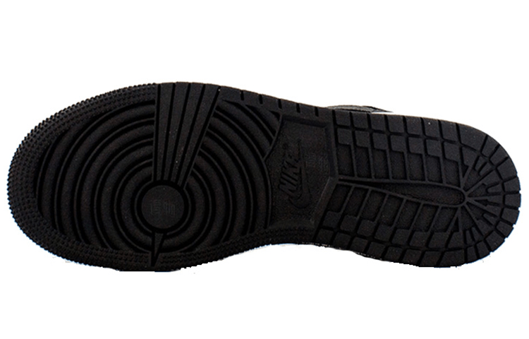 Jordan Air Jordan 1 Mid Black Silver — фото 4