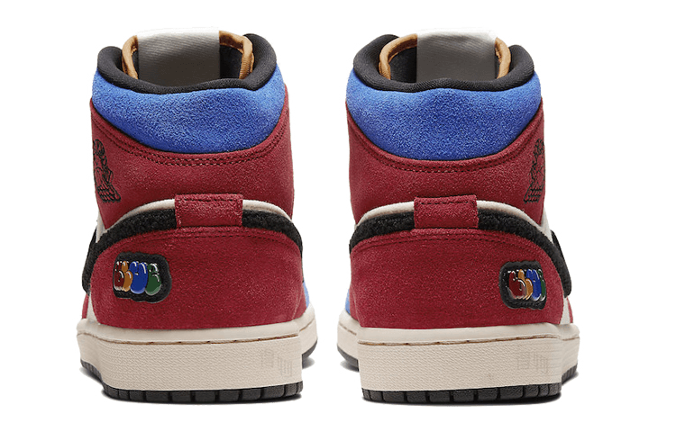 Jordan Blue The Great x Air Jordan 1 Mid Fearless — фото 3