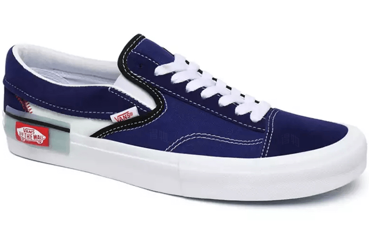 Vans Slip-On Cap Blue — фото 2