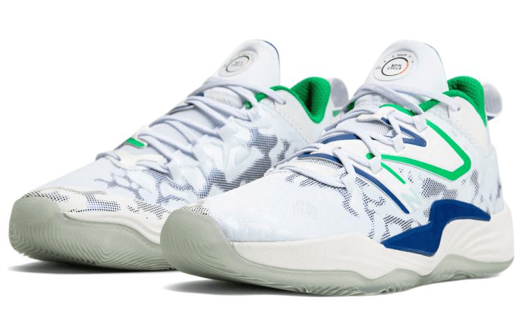 New Balance 2WY White Blue Green — фото 2