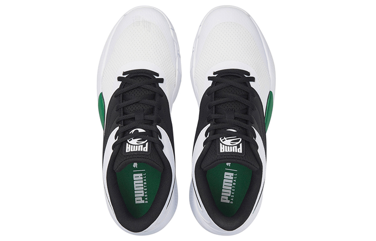 Puma Triple Low White Green — фото 2