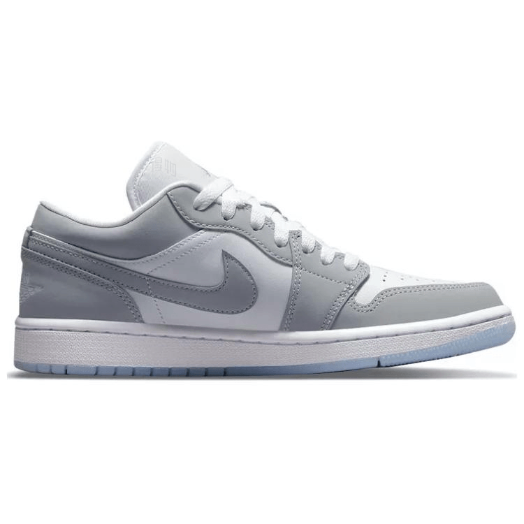 Jordan Air Jordan 1 Low Retro White Grey — фото 1