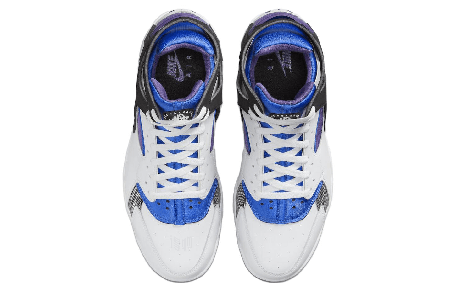 Nike Air Flight Huarache OG White Blue Black — фото 3
