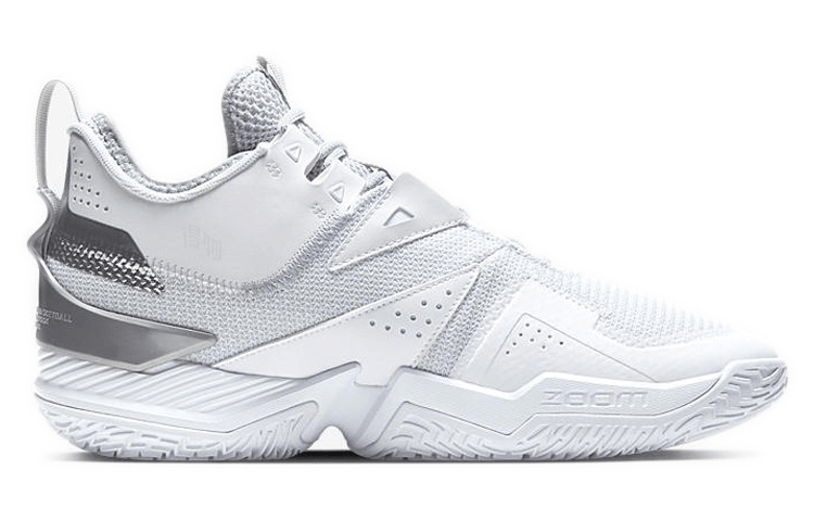 Jordan One Take 1 Westbrook Mid White Grey — фото 1