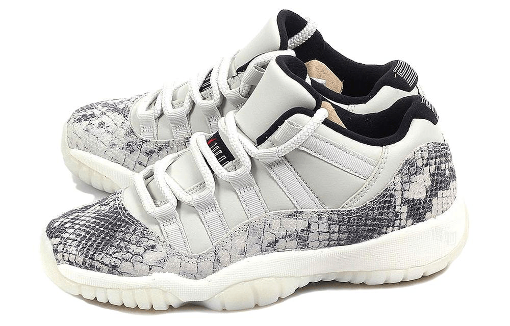 Jordan Air Jordan 11 Low Snakeskin Light Bone — фото 3