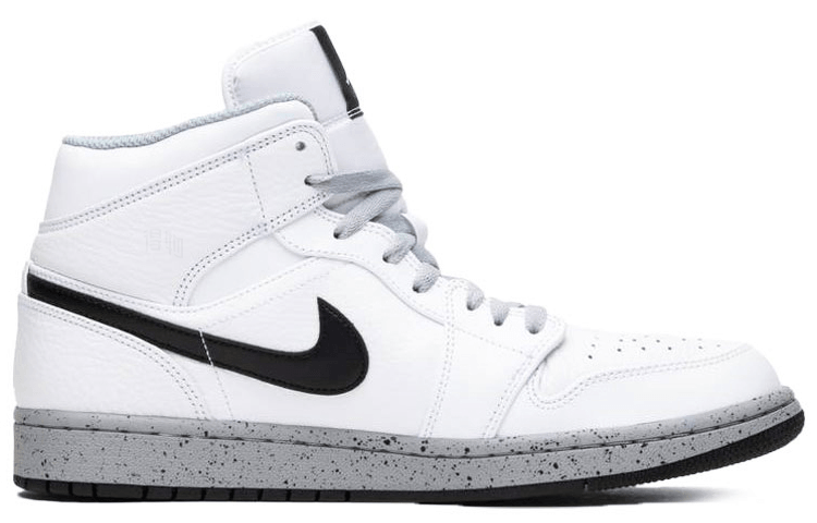 Jordan Air Jordan 1 Mid White Cement — фото 1