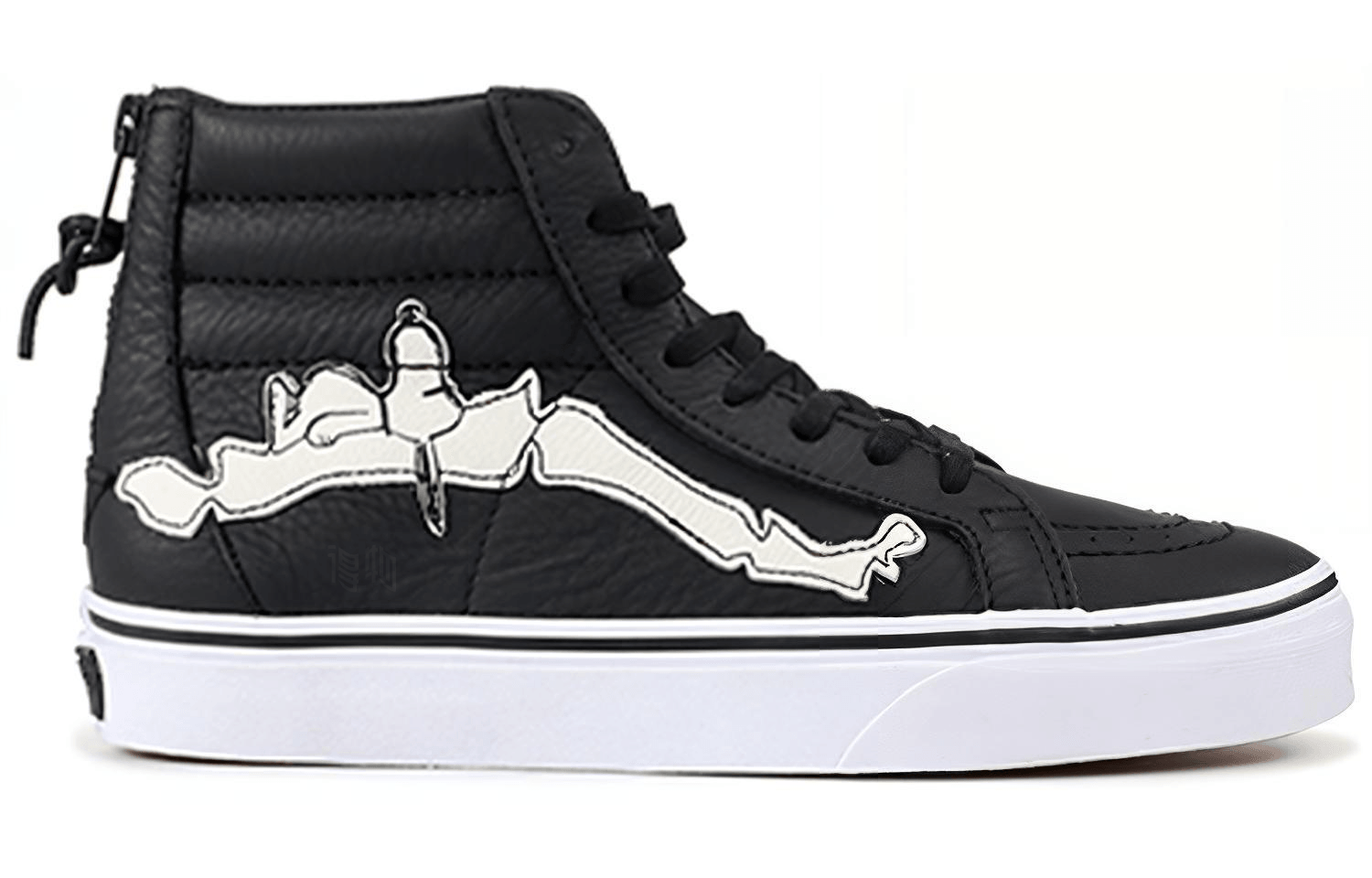 Vans SK8 Re-Issue Zip Blends Peanuts Bones Black — фото 1