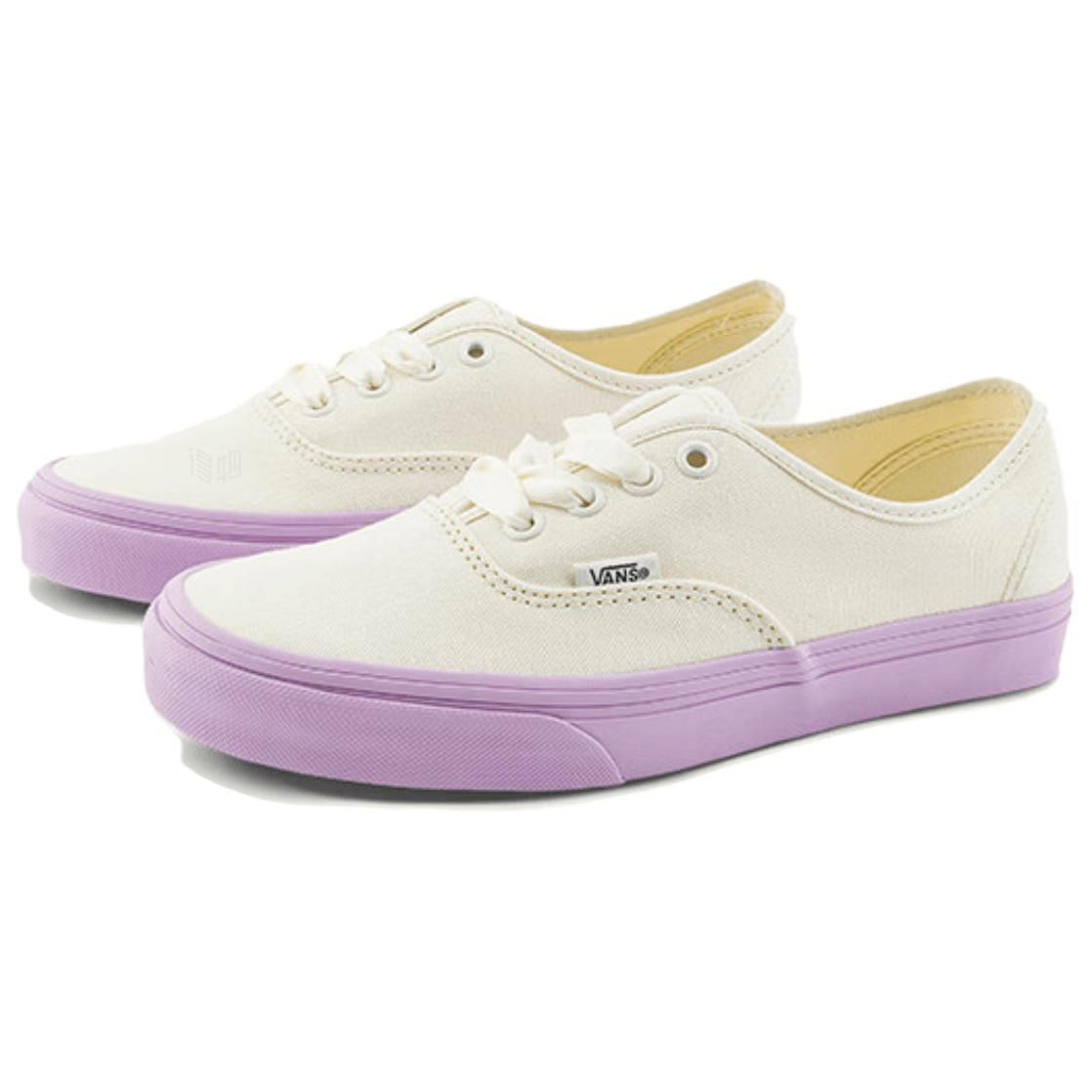 Vans Authentic White Purple — фото 2